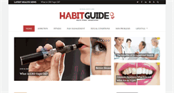 Desktop Screenshot of habitguide.net